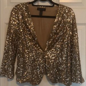 NEW! I•N•C Retro Glamour Sequin Blazer